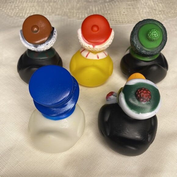 Rubber Duck Jeep Dash Ornament Cruise Ducky Ducking Christmas Holiday Winter Hat - Picture 4 of 6